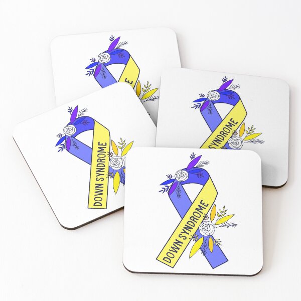 Item preview, Down Syndrome Awareness, Yellow Blue Ribbon designed and sold by lozo828.
