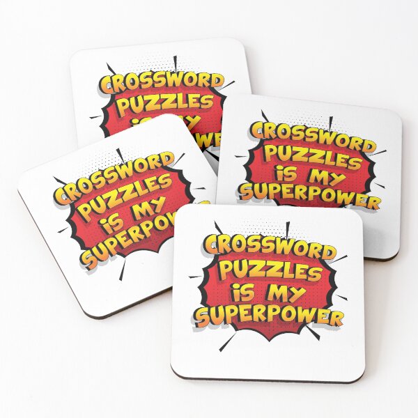Item preview, Crossword Puzzles is my Superpower Funny Design Crossword Puzzles Gift designed and sold by Custom365.