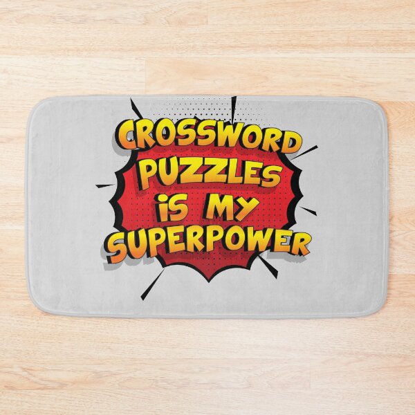 Item preview, Crossword Puzzles is my Superpower Funny Design Crossword Puzzles Gift designed and sold by Custom365.