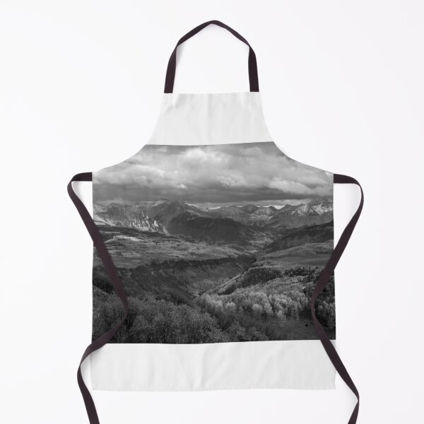 Item preview, Uncompahgre Sunset Pano in Black and White designed and sold by nbrandsberg.