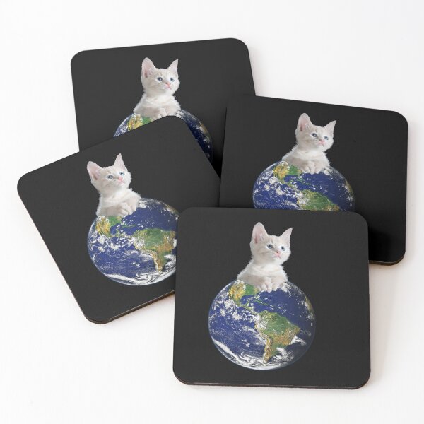 Item preview, Space Kitten Ruler of Earth Funny designed and sold by flippinsg.