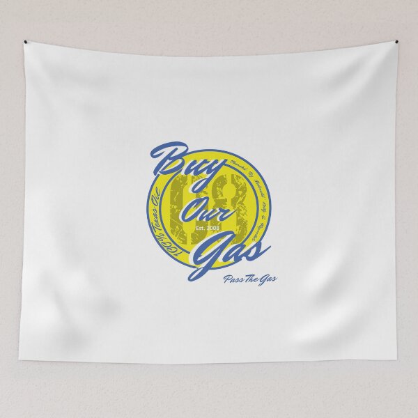 Item preview, Buy Our Gas Logo, It's Always Sunny In Philadelphia (White backing) designed and sold by Dr-Mysterio101.