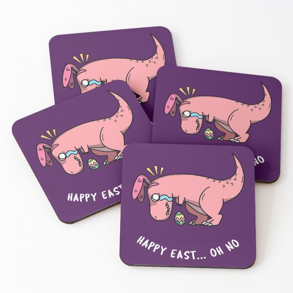 Item preview, Happy Easter dinosaur designed and sold by equilibrum08.