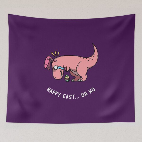 Item preview, Happy Easter dinosaur designed and sold by equilibrum08.