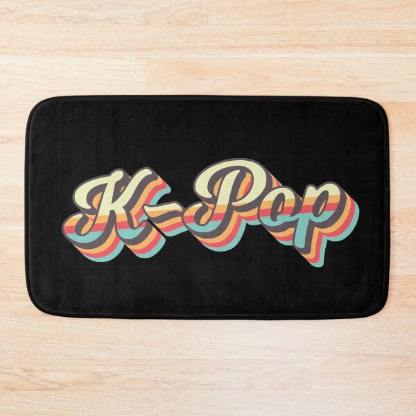 Item preview, K-pop (Retro Letter Style) designed and sold by AmpersandCuster.