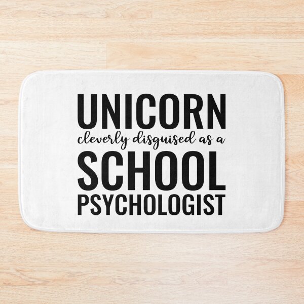 Item preview, Unicorn Cleverly Disguised As A School Psychologist designed and sold by kamrankhan.