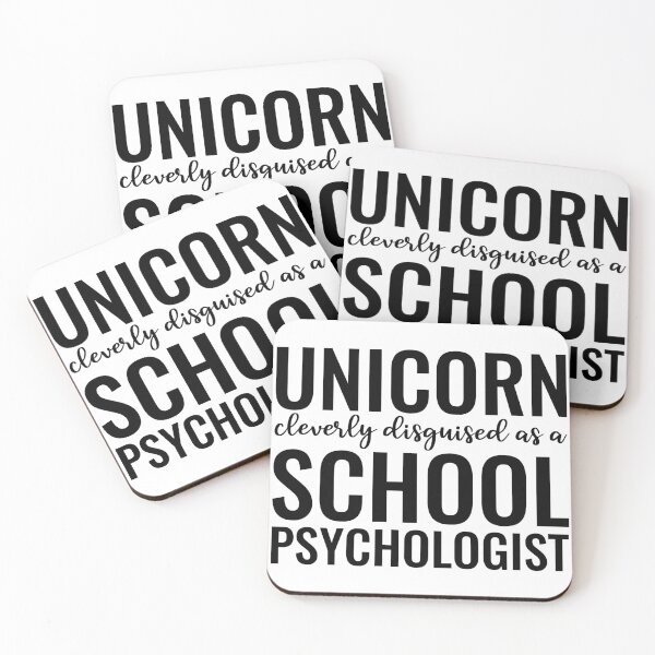 Item preview, Unicorn Cleverly Disguised As A School Psychologist designed and sold by kamrankhan.