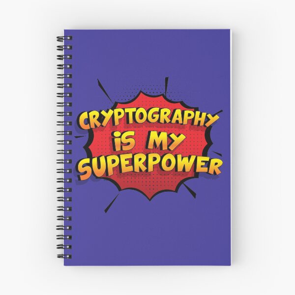 Item preview, Cryptography is my Superpower Funny Design Cryptography Gift designed and sold by Custom365.