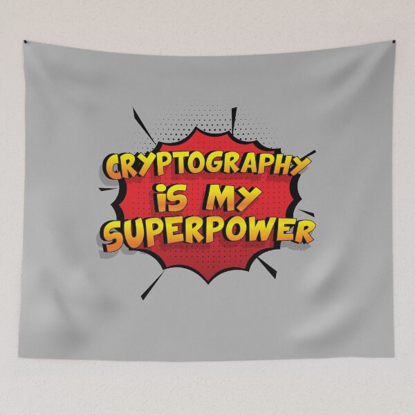 Item preview, Cryptography is my Superpower Funny Design Cryptography Gift designed and sold by Custom365.