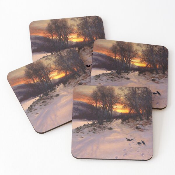 Item preview, When the West with Evening Glows - Joseph Farquharson - 1901 designed and sold by CJET.