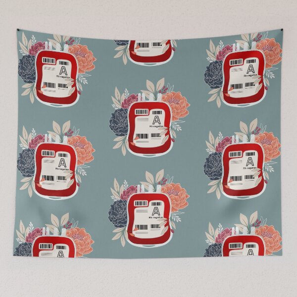 Item preview, Floral A Negative designed and sold by Lindsey Seymour.