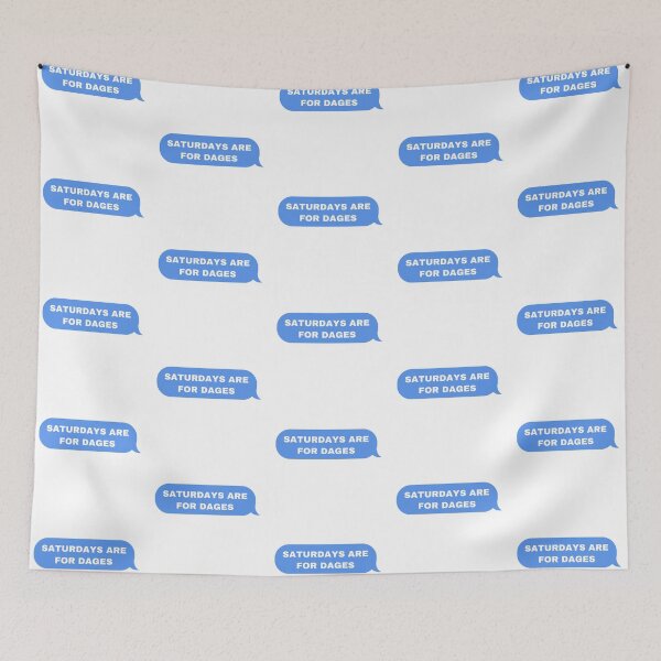 Item preview, TEXT X SATURDAYS ARE FOR DAGES  designed and sold by samradinsky.
