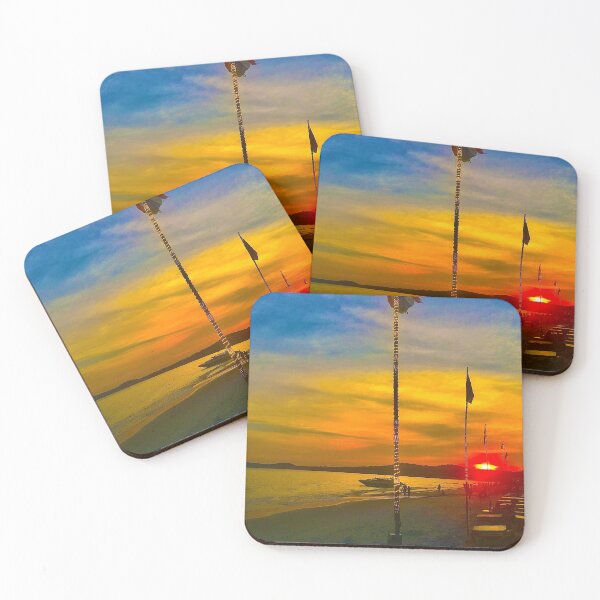 Item preview, Sunset on the beach  designed and sold by newartlondon.