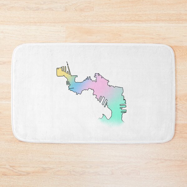 Item preview, Baltimore Harbor Colored Fade designed and sold by bodiesofwater.