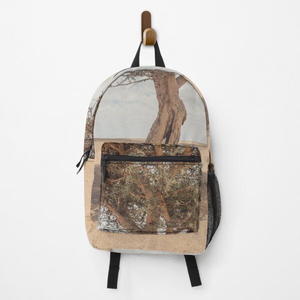 Item preview, Nomad sitting under a tree in the desert designed and sold by KarenMandau.