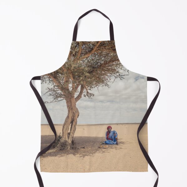 Item preview, Nomad sitting under a tree in the desert designed and sold by KarenMandau.