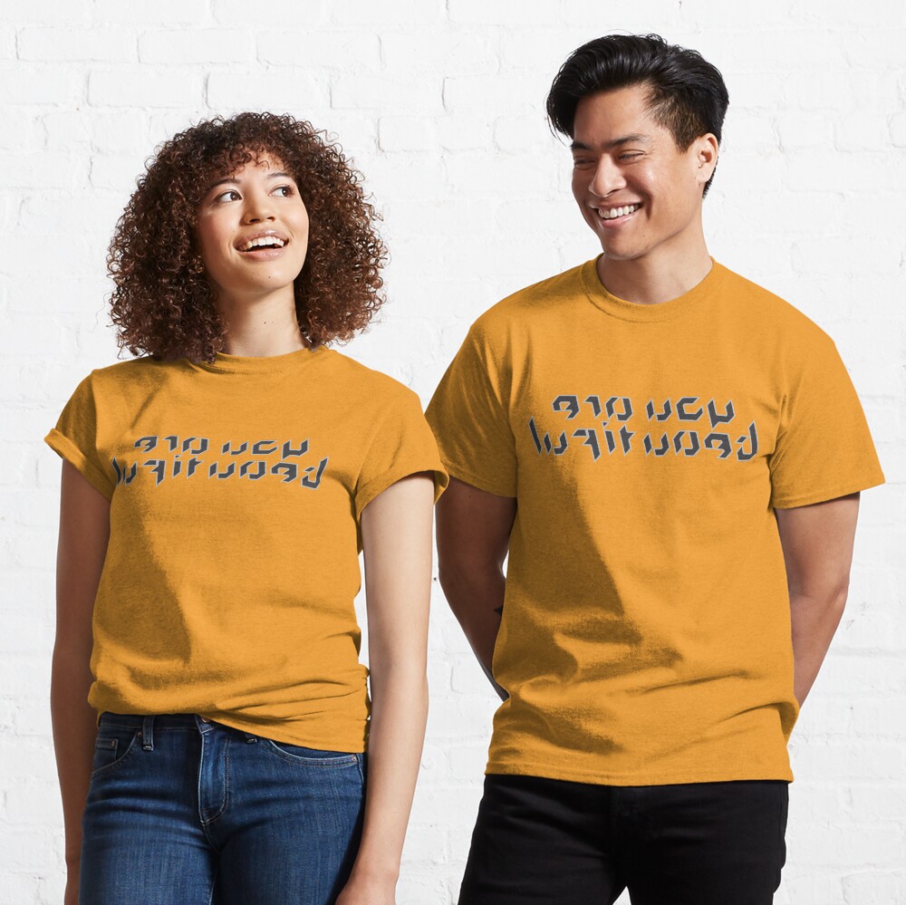 you are beautiful (espejo) Camiseta clásica