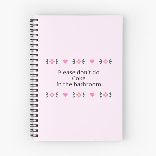 Item preview, please don't do coke in the bathroom designed and sold by Returnerstudio.