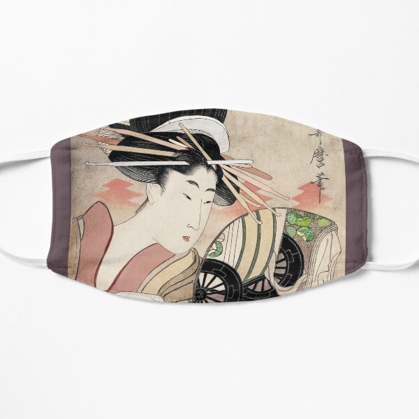 Courtesan Ichikawa of Matsuba Flat Mask