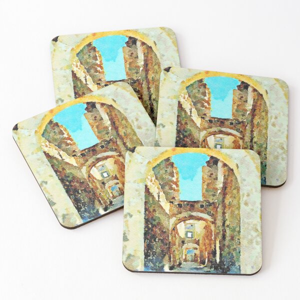 Item preview, Entrance arch to the ancient monastery in ruins designed and sold by Giuseppe Cocco.