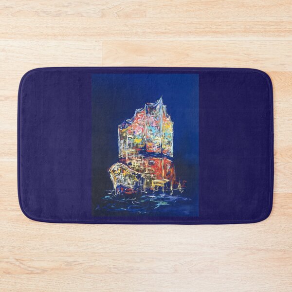 Item preview, Elbe Philharmonic Hall and Cap San Diego designed and sold by Nicole Leidenfrost.