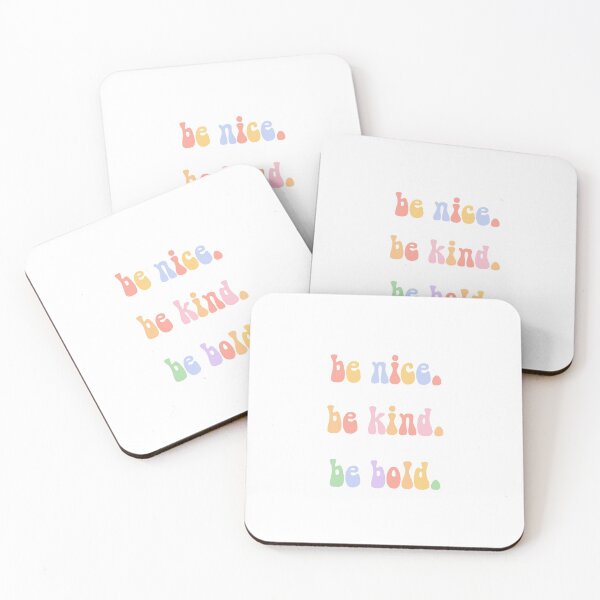 Item preview, be nice sticker pack designed and sold by sawyerswig.