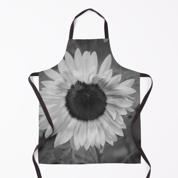 Item preview, Sunflower in Black and White designed and sold by ReneeKennedy.