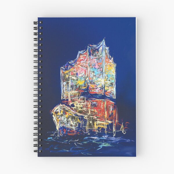Item preview, Elbe Philharmonic Hall and Cap San Diego designed and sold by Nicole Leidenfrost.