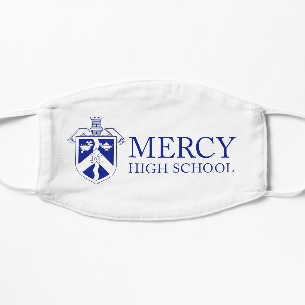 Mercy Shield Logo with Text Flat Mask