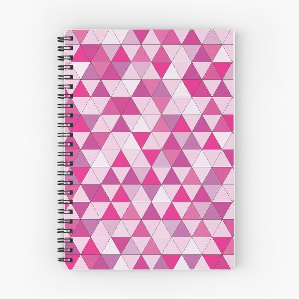Item preview, Triangle geometric pattern pink designed and sold by Kamiri.
