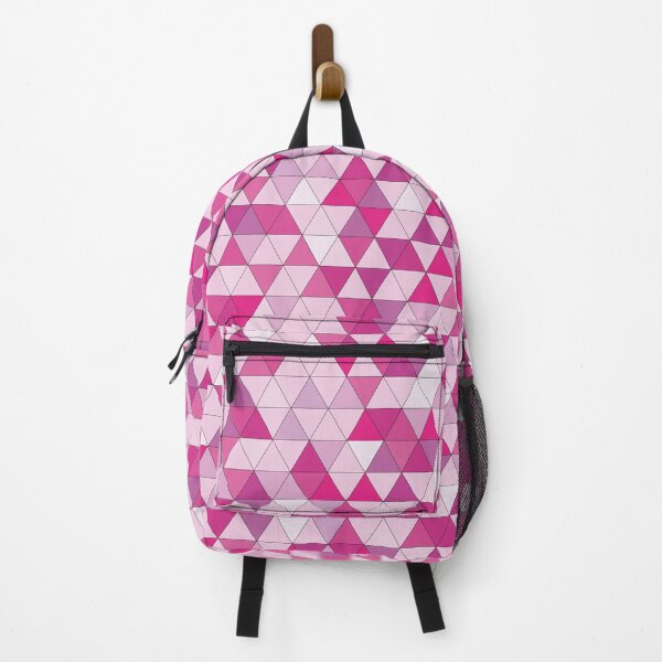 Item preview, Triangle geometric pattern pink designed and sold by Kamiri.