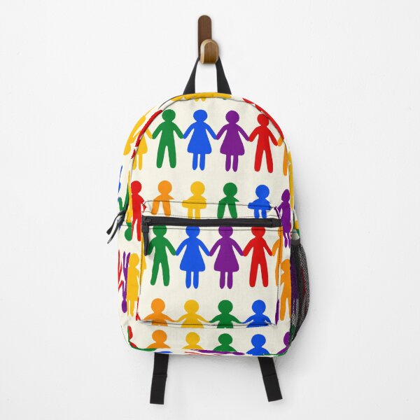 Item preview, Rainbow People Pattern designed and sold by XOOXOO.