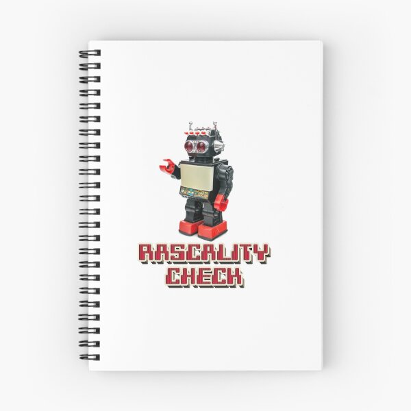 Item preview, Rascality Check Robot designed and sold by fordysausage.