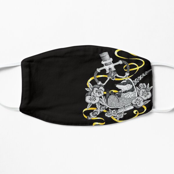 Magic Badger House Flat Mask