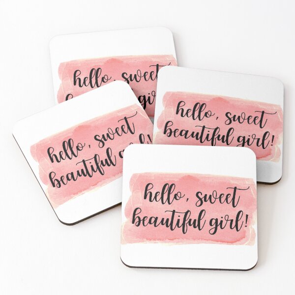 Item preview, Hello Sweet Beautiful Girl designed and sold by abawla.