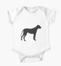 Great Dane Silhouette One Piece - Short Sleeve