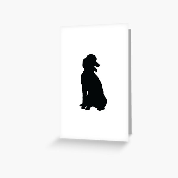 Artikel-Vorschau von Pudel-Silhouette, designt und verkauft von Maria Bell.