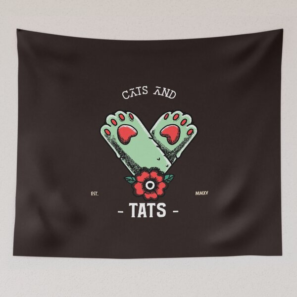 Item preview, Cats &Tats designed and sold by BlackDogMerch20.