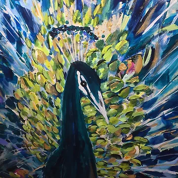 Artwork thumbnail, Peacock by RoeyEbert