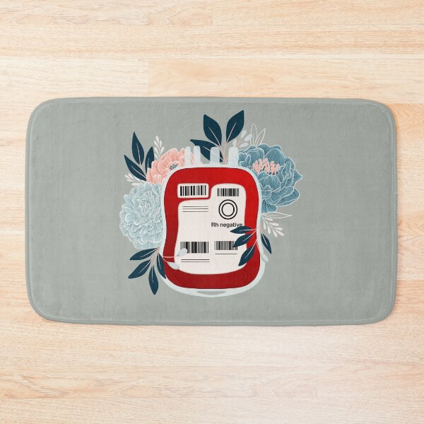 Item preview, Floral O Negative designed and sold by Lindsey Seymour.