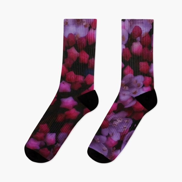 Item preview, Floral Stars -Purple  designed and sold by The Rage Garden.