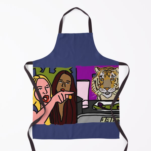 Item preview, Woman Yelling At Cat Memes with a Tiger designed and sold by ellenhenry.