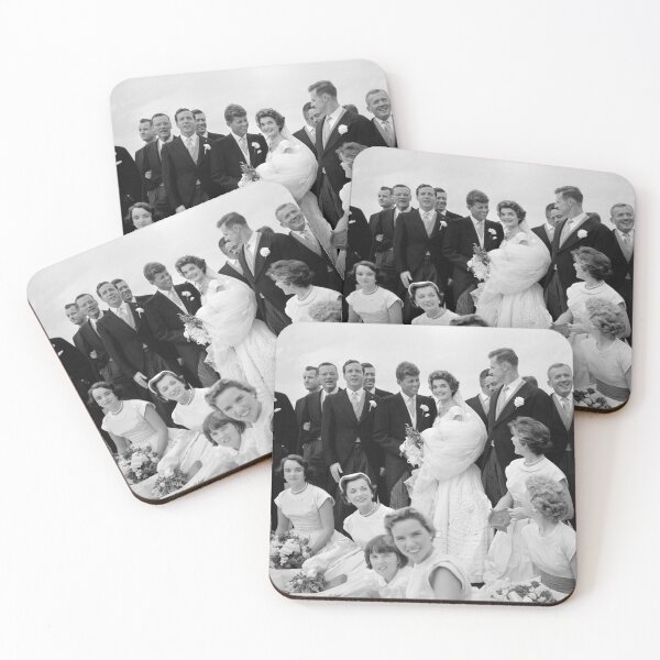 Item preview, John and Jackie Kennedy With Their Wedding Party - 1953 designed and sold by warishellstore.