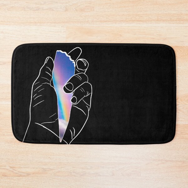 Item preview, hand with a rainbow splinter of glass designed and sold by ZANGRAM.