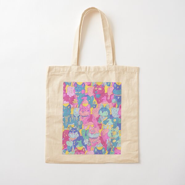 Dogs pattern Cotton Tote Bag