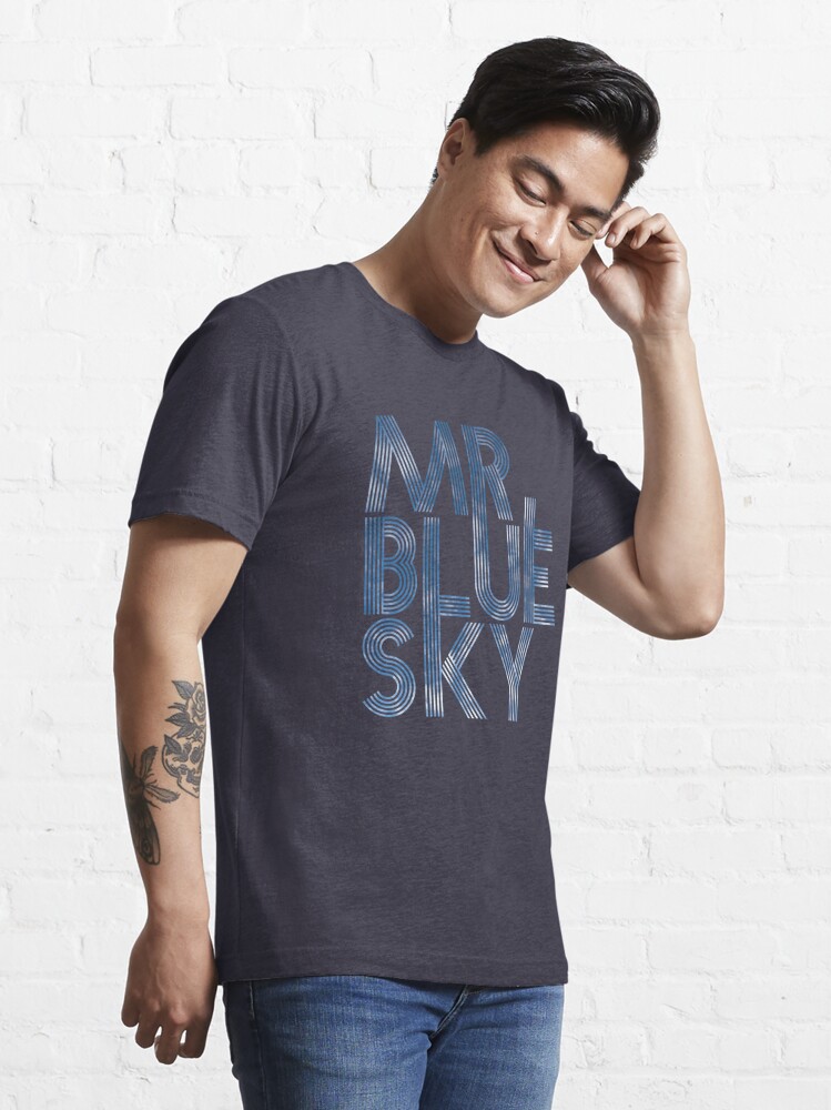 Mr. Blue Sky T-Shirt black t shirts Short sleeve black t shirts for men