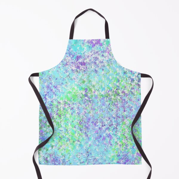 Item preview, Abstract splatter - purple, green, blue designed and sold by Mennen’s Art.
