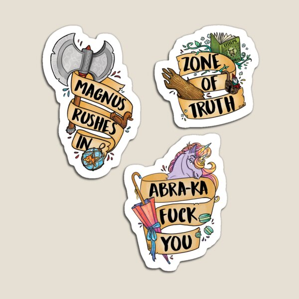 Tres Horny Boys Magnet