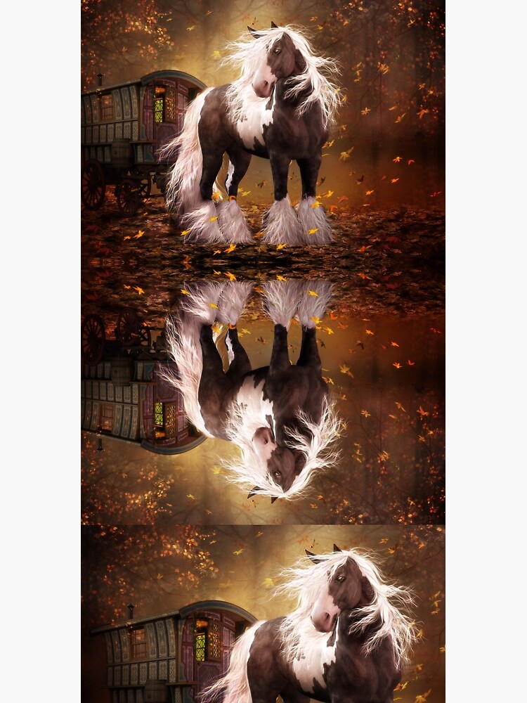 Gypsy Gold - Gypsy Vanner horse by Allegra