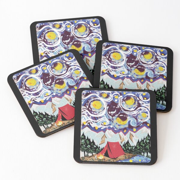 Item preview, Starry Night Camping designed and sold by designeclipse.